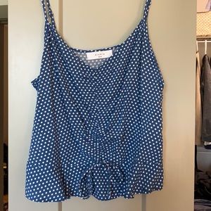 Polka dot tank